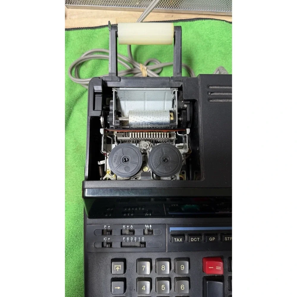 Sharp EL-2630A‎ Printing Calculator 12 Digit 2-Color Ribbon Tested Working - Picture 2 of 12